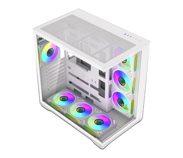 DarkFlash C280 White + 7 Fans - 1526239 - zdjęcie 8